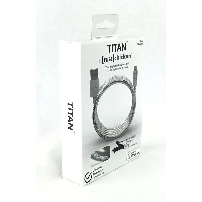 Fuse Chicken
Fuse Chicken Synkkabel Lightning TITAN 1m - Silver
