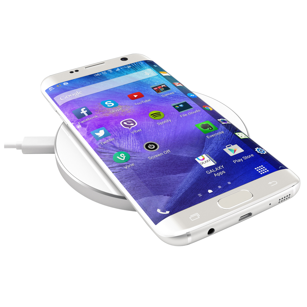 UTGTT - Satechi Wireless Charging Pad - Silver
