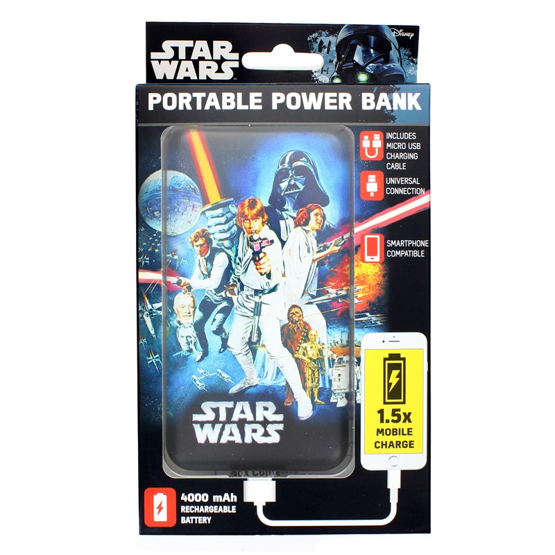 UTGÅTT
STAR WARS Powerbank 4000mAh Poster