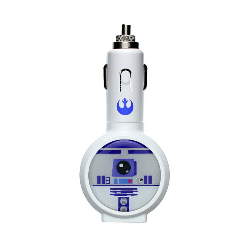 UTGÅTT
STAR WARS Laddare 12-24V 2xUSB 2,1A LED R2D2