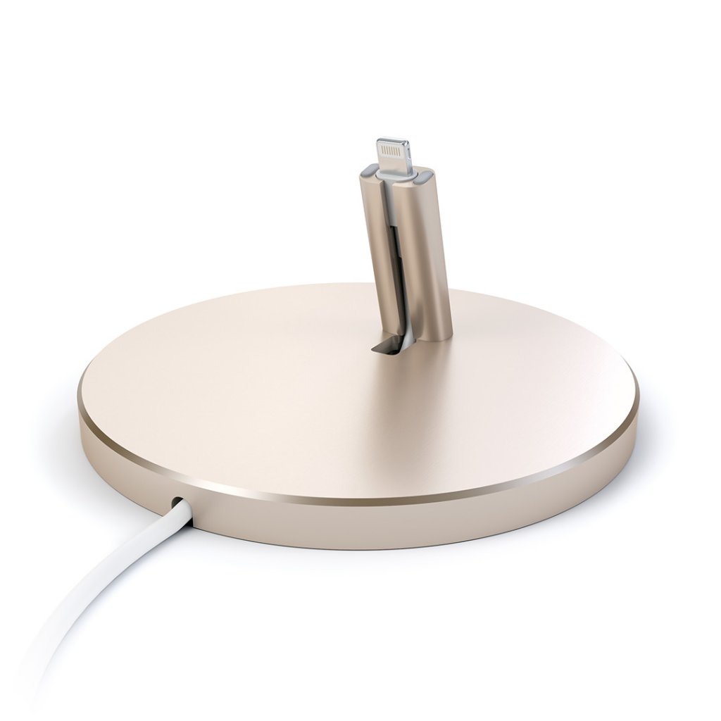 Satechi - Satechi Aluminum Mobile Lightning Dock - Guld