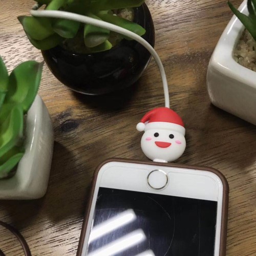 OEM
Christmas Cable Bites - Skyddar din iPhone kabel - Santa Hat