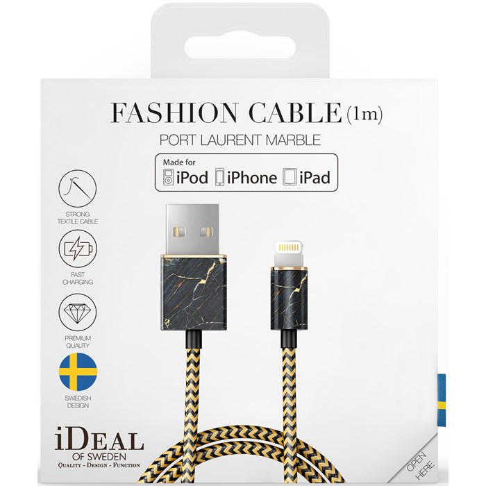 iDeal of Sweden
iDeal of Sweden Fashion Cable Lightning 1M - Port Laurent Marble