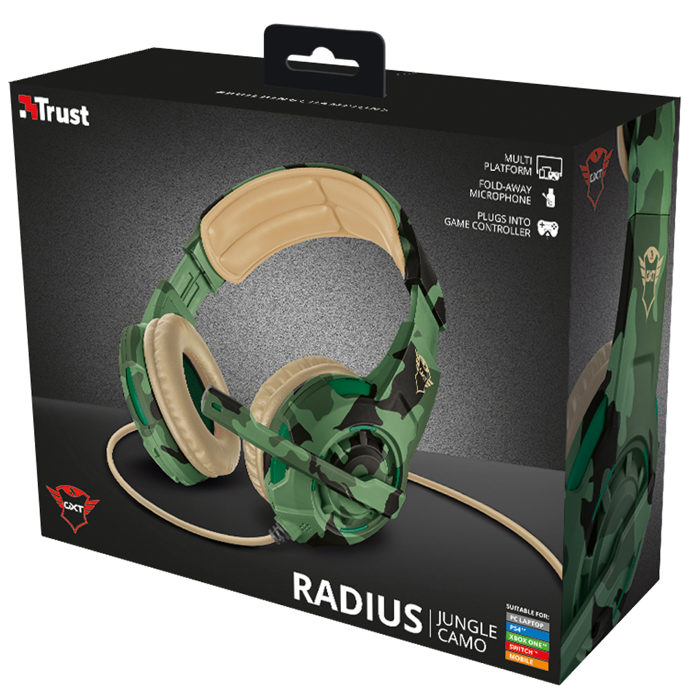 Trust
Trust GXT 310C Gaming Headset Jungle