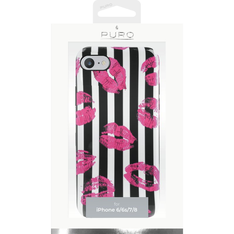 Puro
Puro - Miami Stripes Kiss Cover iPhone 6/7/8/SE 2020