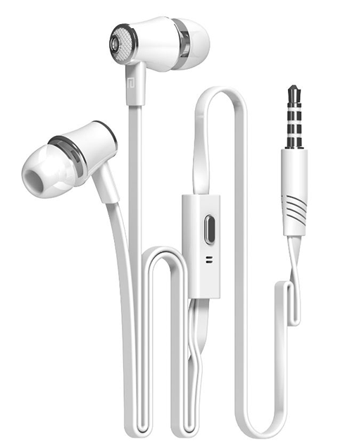 Langsdom - Langsdom JM21 in-ear hörlurar med handsfree - Vit