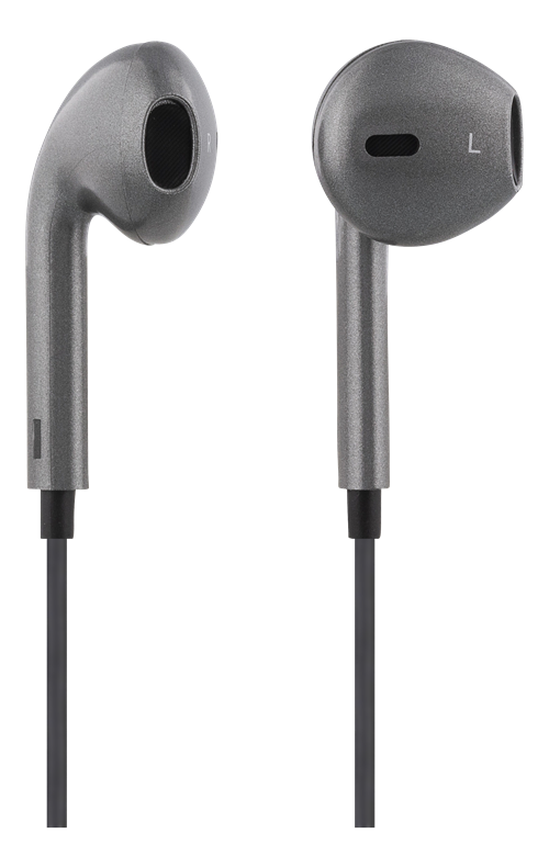 STREETZ
STREETZ semi-in-ear headset, 3.5mm, mikrofon- Grå