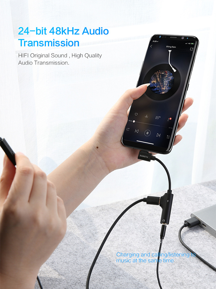 Floveme
Flovme Ladda och lyssna på musik samt Type-C Adapter för Android-Mobiler