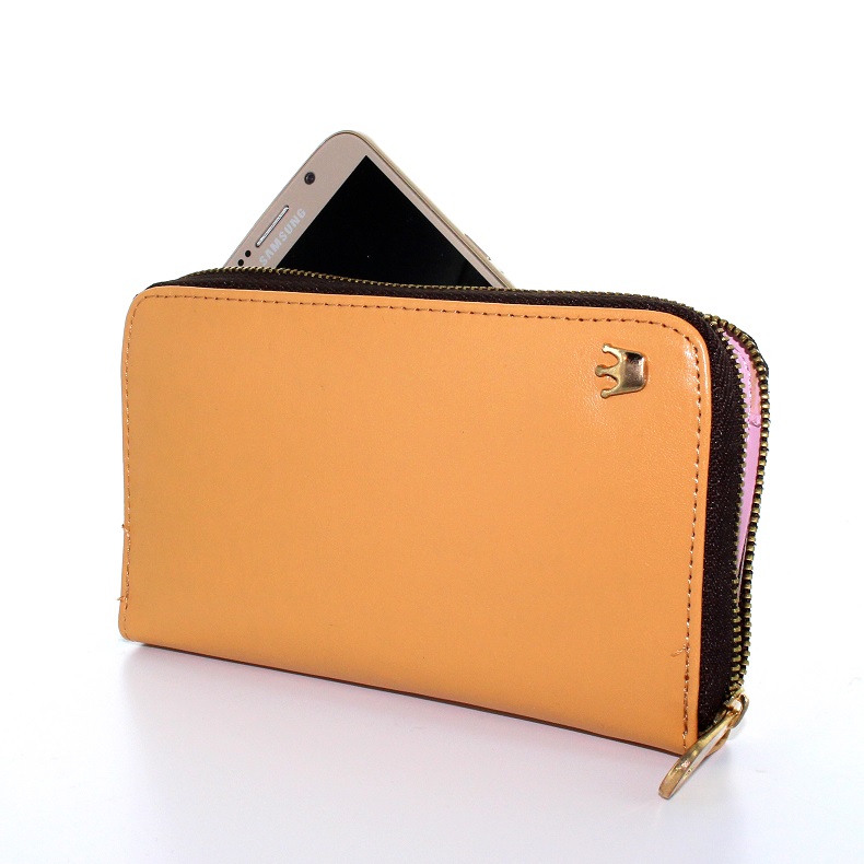 OEM
Crown Zip Universalt Plånboksfodral - Beige