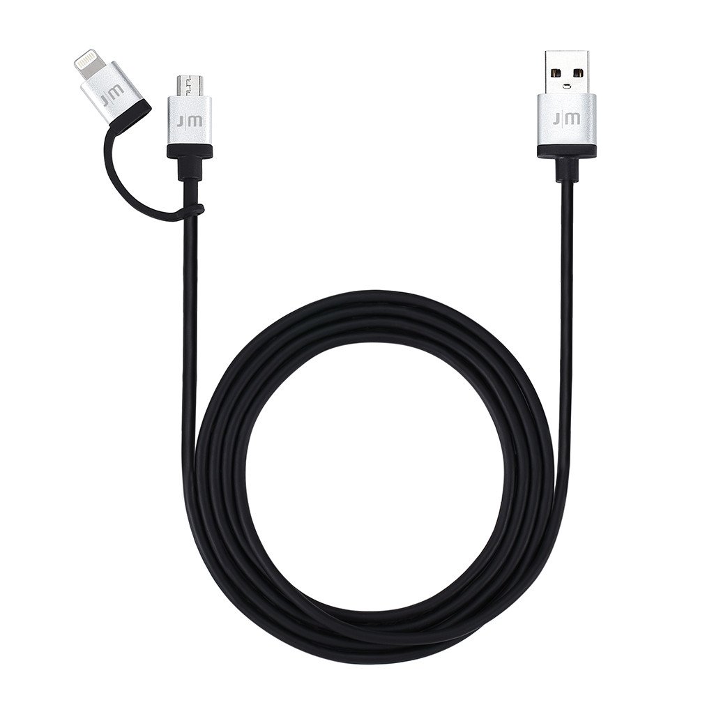 UTGÅTT
Just Mobile AluCable Duo 1,5 meter