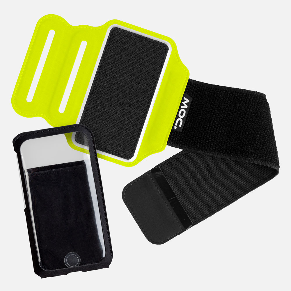 MOC
MOC Premium Sportarmband till iPhone 8/7/6, Android mm - Lime