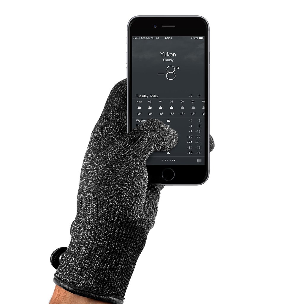 Mujjo
Mujjo Double-Layered Touchscreen Gloves, Large - Svart