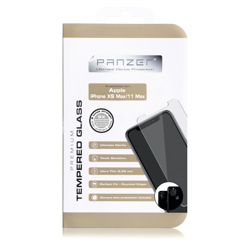 Panzer
Panzer Tempered Glass Cover till iPhone Xs Max/11 Pro Max
