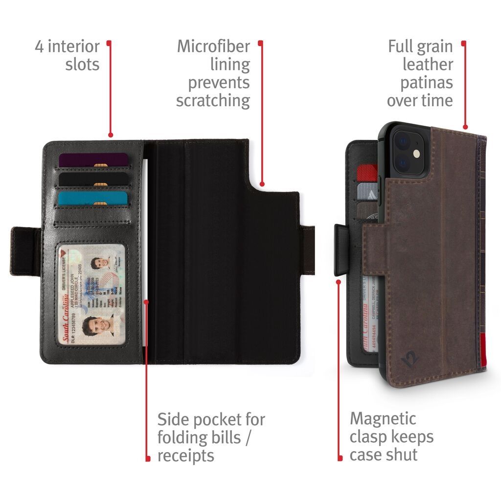 Twelve South
Twelve South BookBook för iPhone 11 Pro Max - Svart