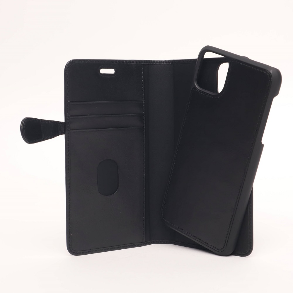 OEM
BUFFALO Läder Plånboksväska till iPhone 11 Pro Max - Svart