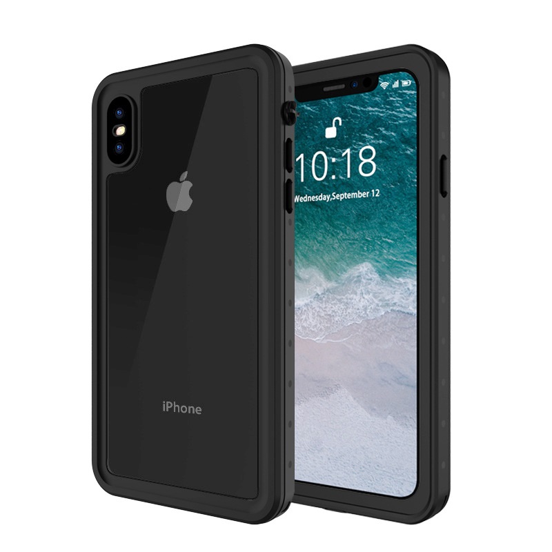 RedPepper - Redpepper Vattentätt Skal till Apple iPhone Xs Max - Svart