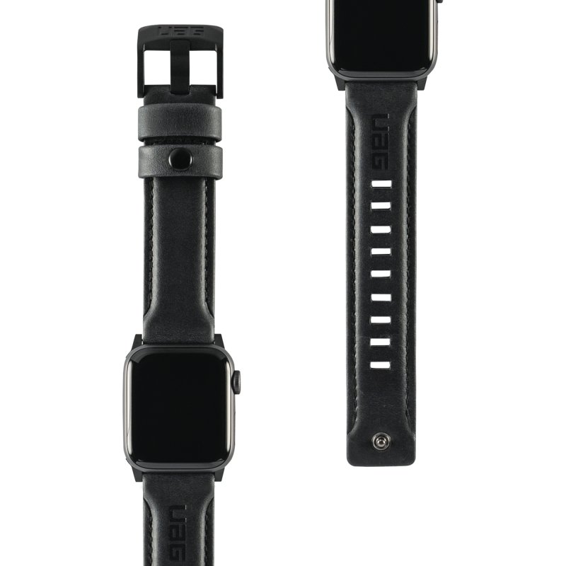 UAG
UAG Apple Watch Läderrem 44mm/42mm - Svart
