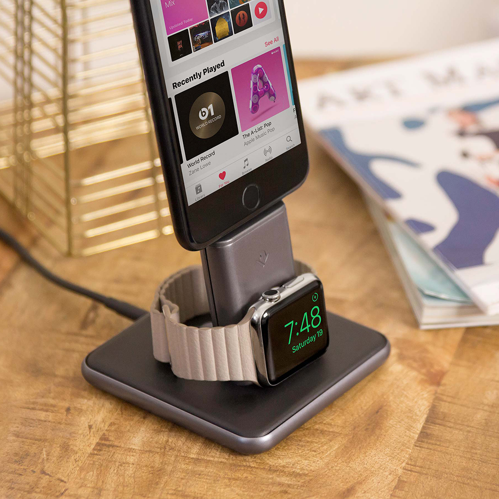 UTGÅTT
Twelve South HiRise Duet för Apple Watch och iPhone