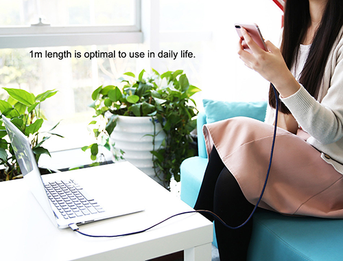 Floveme
Floveme Jeans USB Lightning Kabel - 2M