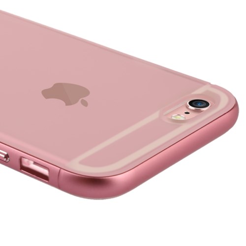 BASEUS - BASEUS Gold Series Skal till Apple iPhone 6(S) Plus - Rose Gold