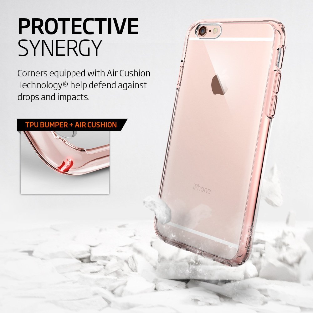 Spigen
Spigen Ultra Hybrid Skal till Apple 6S Plus - RoseGold
