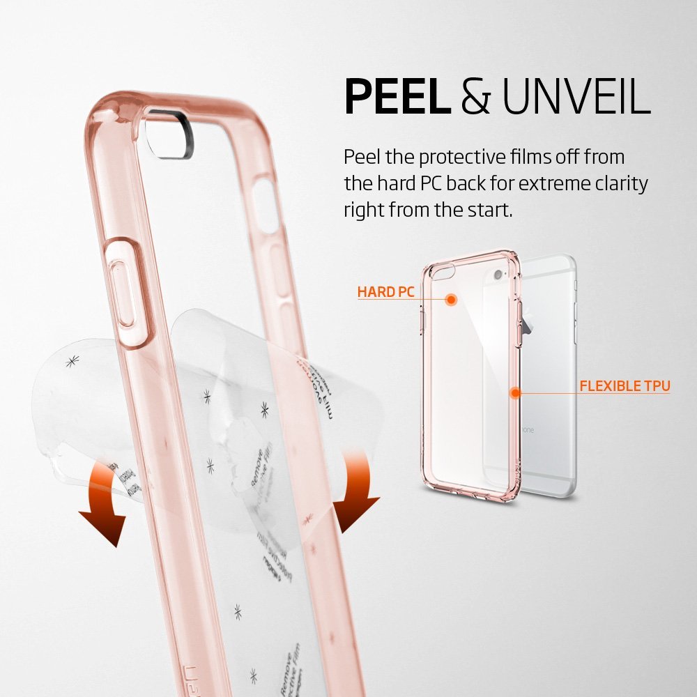 Spigen
Spigen Ultra Hybrid Skal till Apple 6S Plus - RoseGold