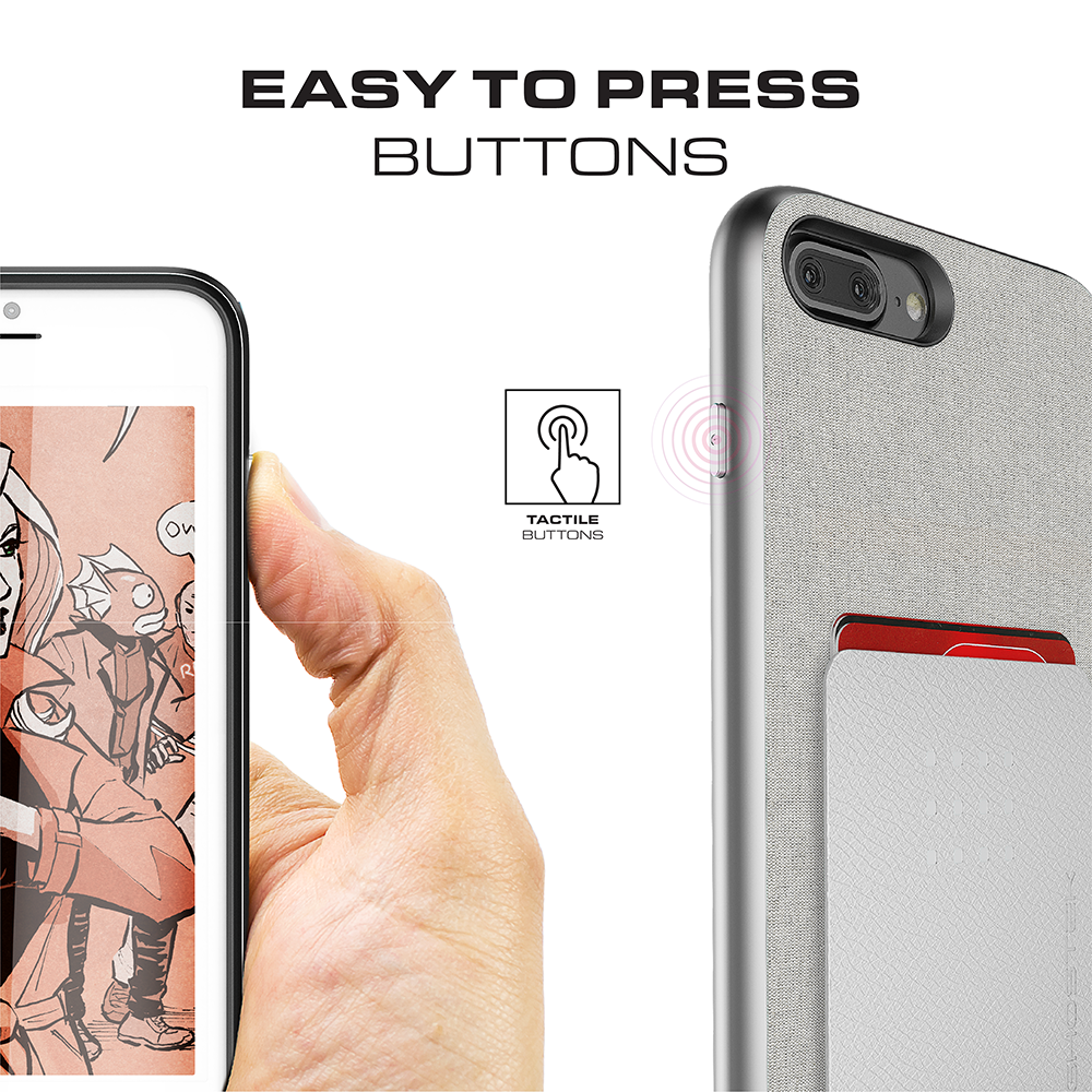 Ghostek
Ghostek Exec 2 Skal till iPhone 8 Plus / 7 Plus - Rosa