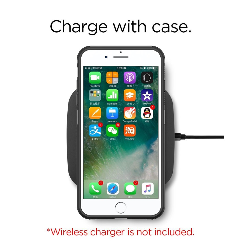 A-One Brand
Rugged Armor Skal till iPhone 8 Plus / 7 Plus - Svart