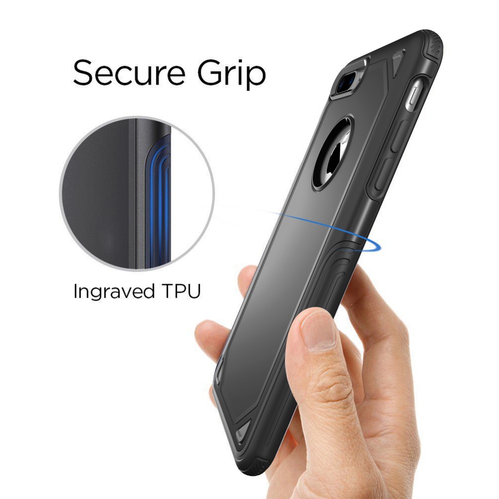 A-One Brand
Rugged Armor Skal till iPhone 8 Plus / 7 Plus - Svart