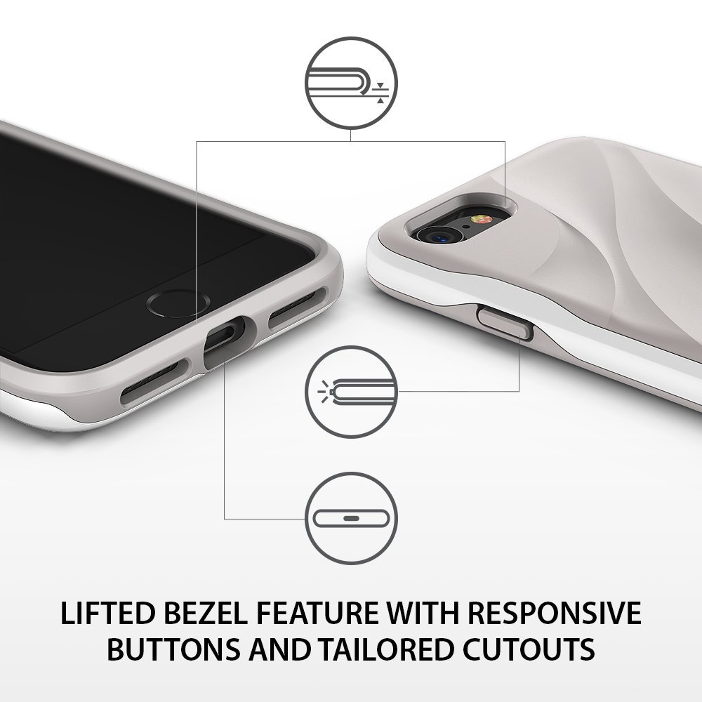 UTGÅTT
Ringke Wave Skal till iPhone 7/8/SE 2020 - Vit