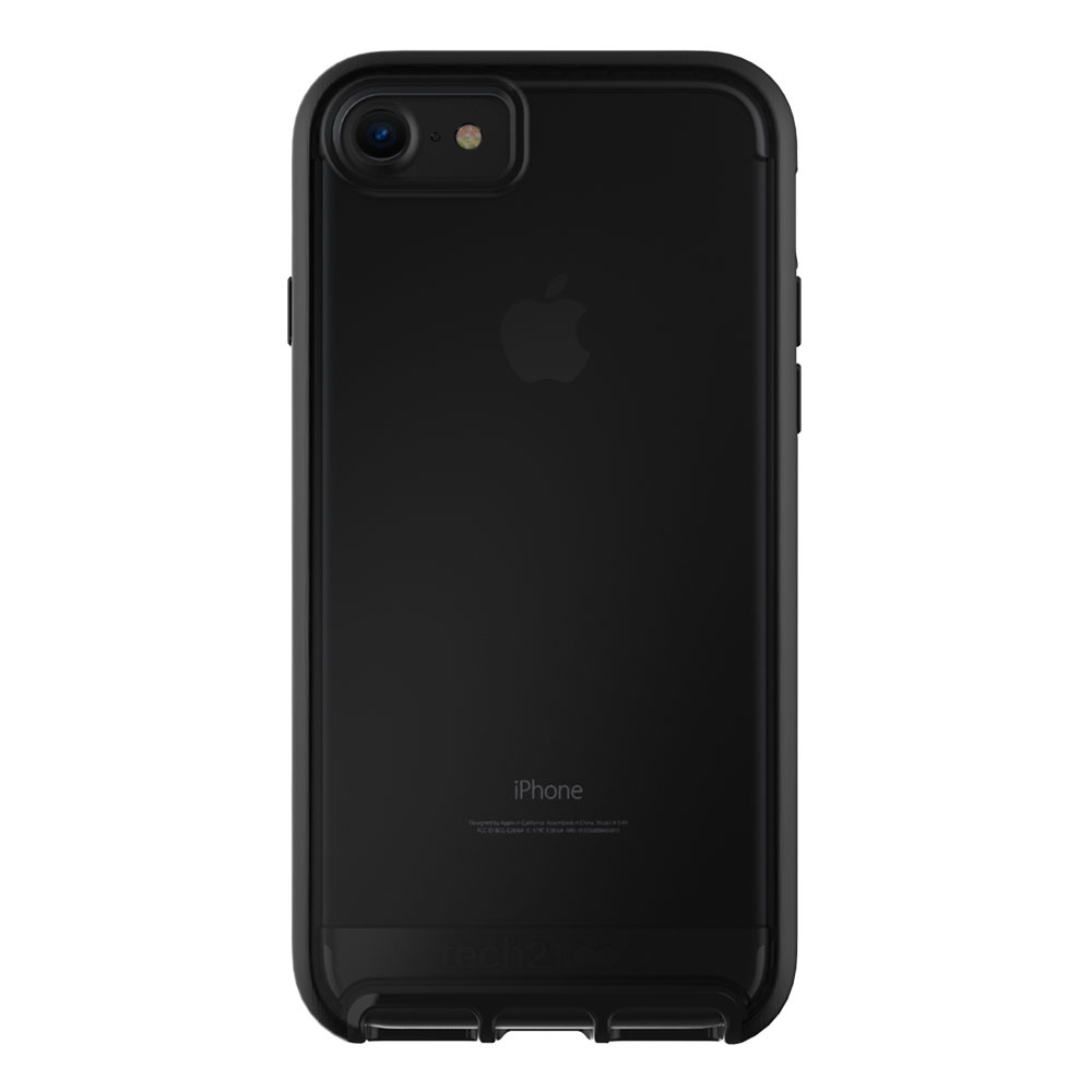 Tech21 Evo Gem Cover Per IPhone 7/8/SE 2020 – Rosa Trasparente, Protezione Flexshock Ultraleggera