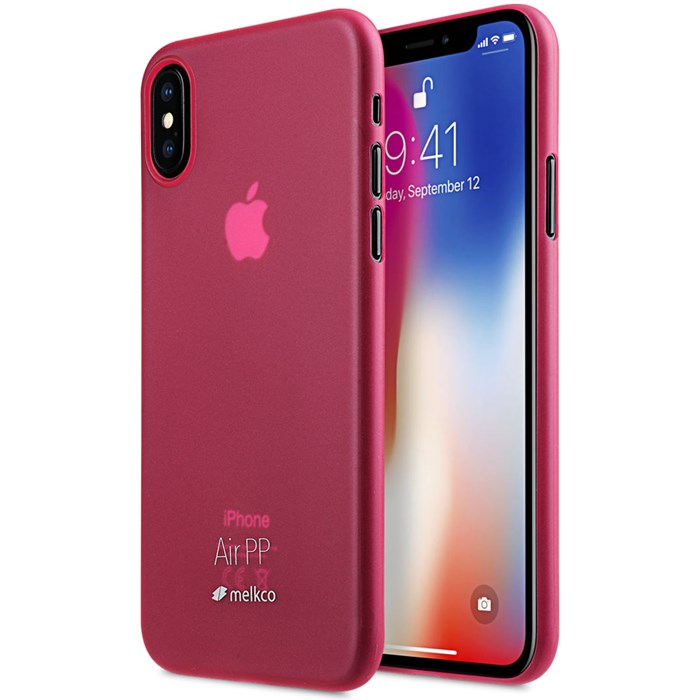 Köp Melkco Air PP Mobilskal iPhone X/XS - Rosa | TheMobileStore
