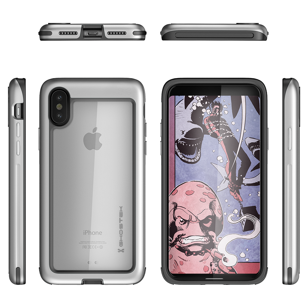 Ghostek
Ghostek Atmoic Slim Skal till Apple iPhone XS / X - Silver