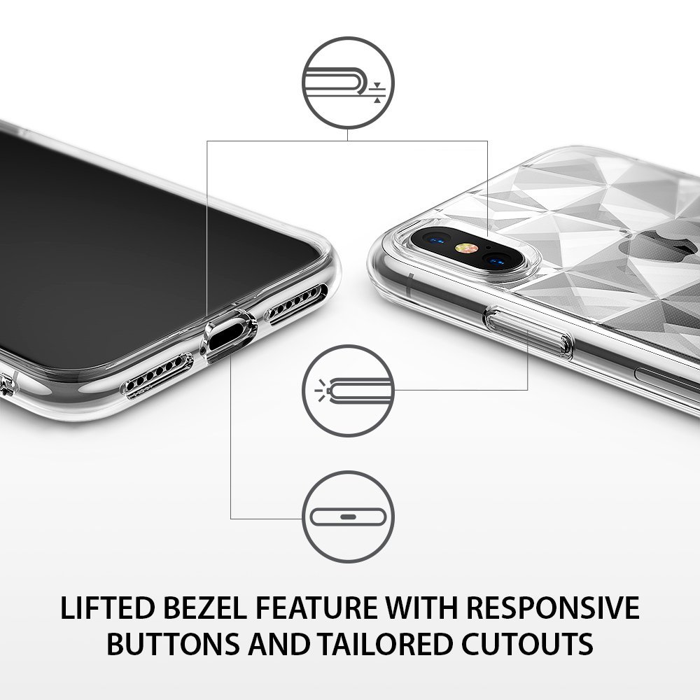 Rearth
Ringke Air Prism Skal till Apple iPhone XS / X - Clear