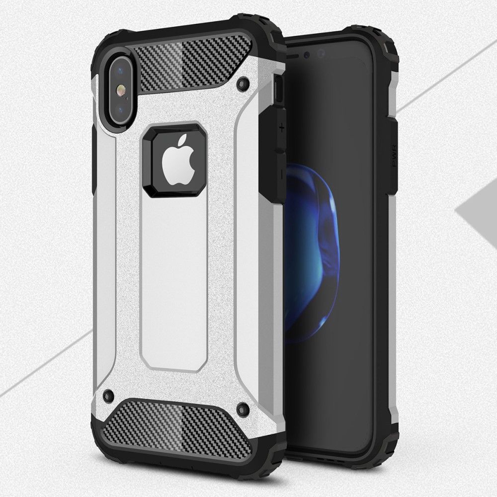 A-One Brand
Hybrid Armor Mobilskal till Apple iPhone XS / X - Silver