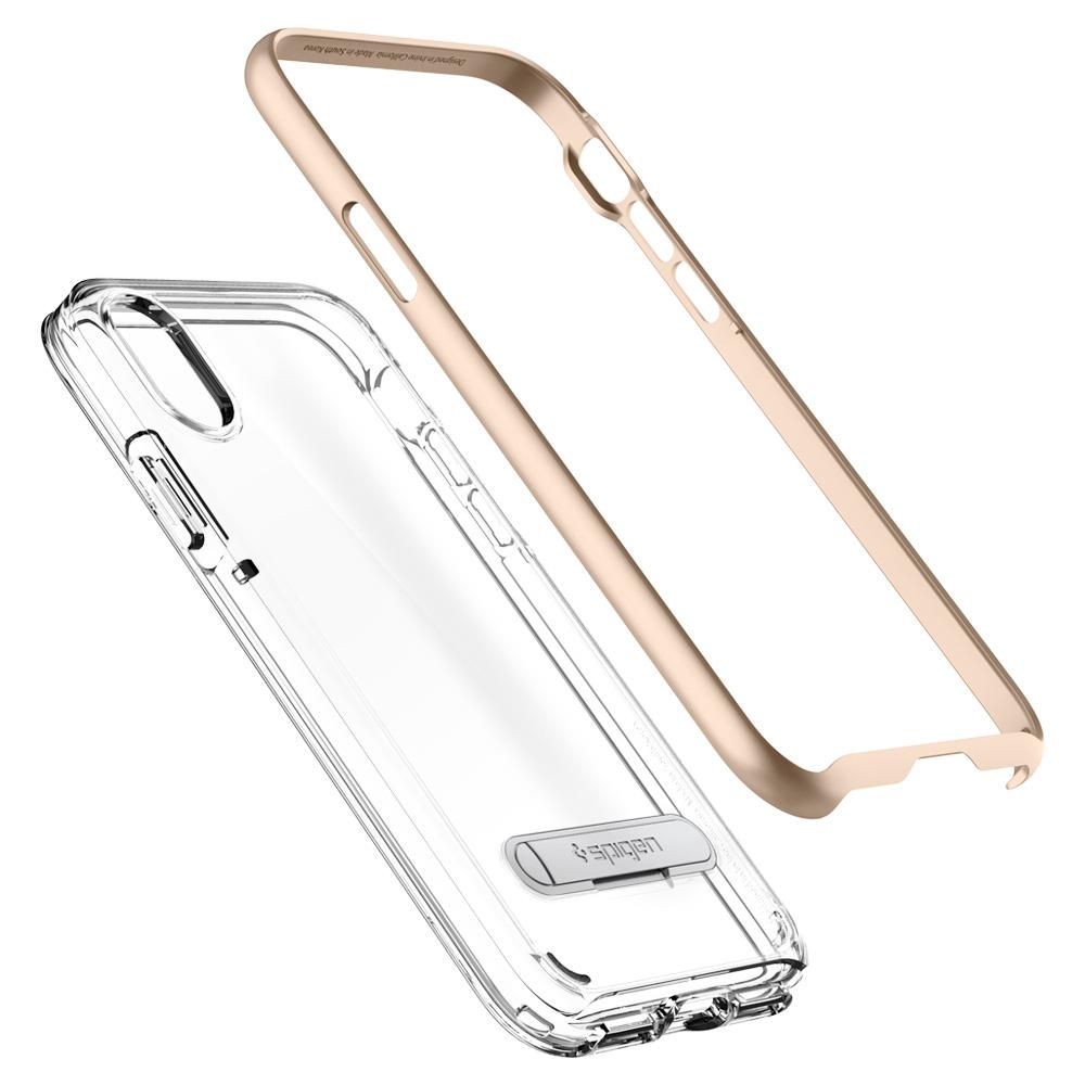 Spigen
SPIGEN Crystal Hybrid Skal till Apple iPhone XS / X - Gold