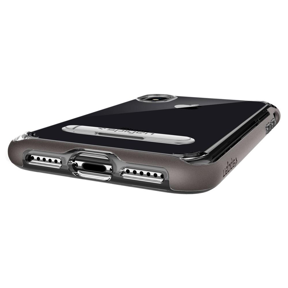 Spigen
SPIGEN Crystal Hybrid Skal till Apple iPhone XS / X - Gunmetal