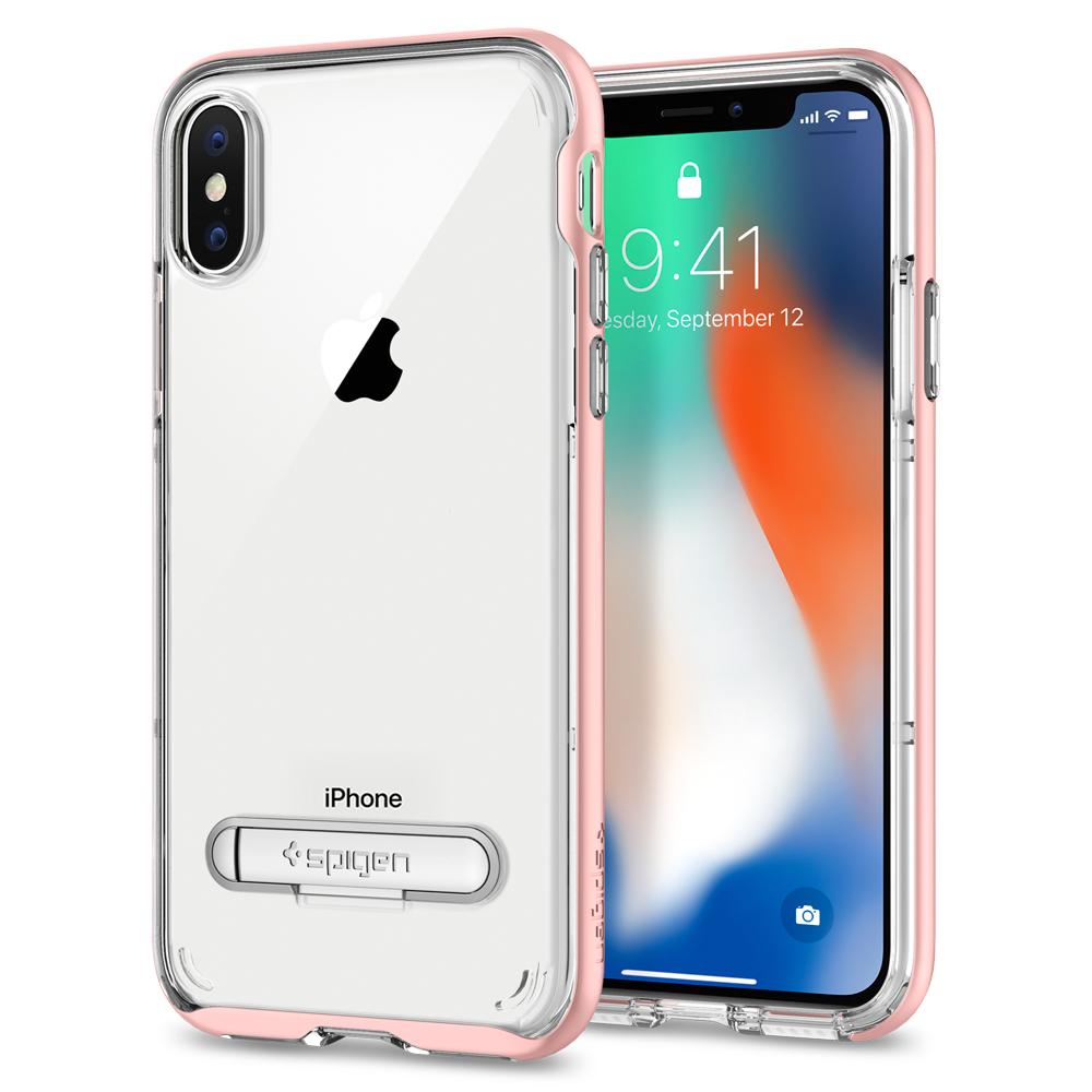 Spigen
SPIGEN Crystal Hybrid Skal till Apple iPhone XS / X - Rose Gold