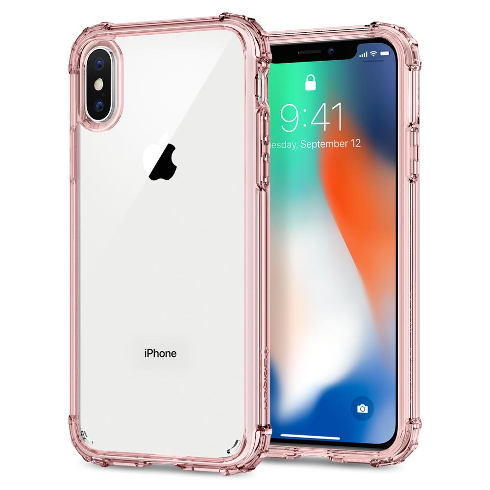 Spigen
Spigen Crystal Shell Skal till iPhone XS / X - Rose Crystal