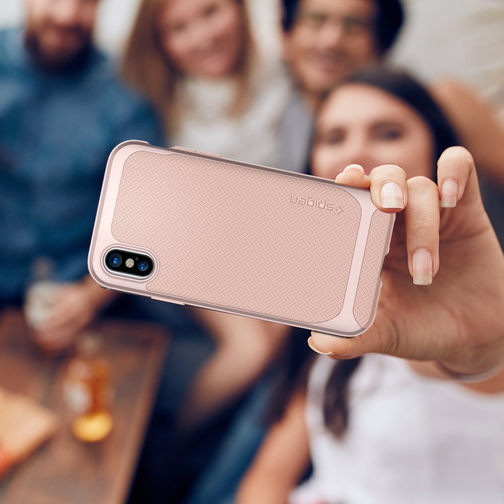 Spigen
Spigen Neo Hybrid Skal till Apple iPhone XS / X - Pale Dogwood