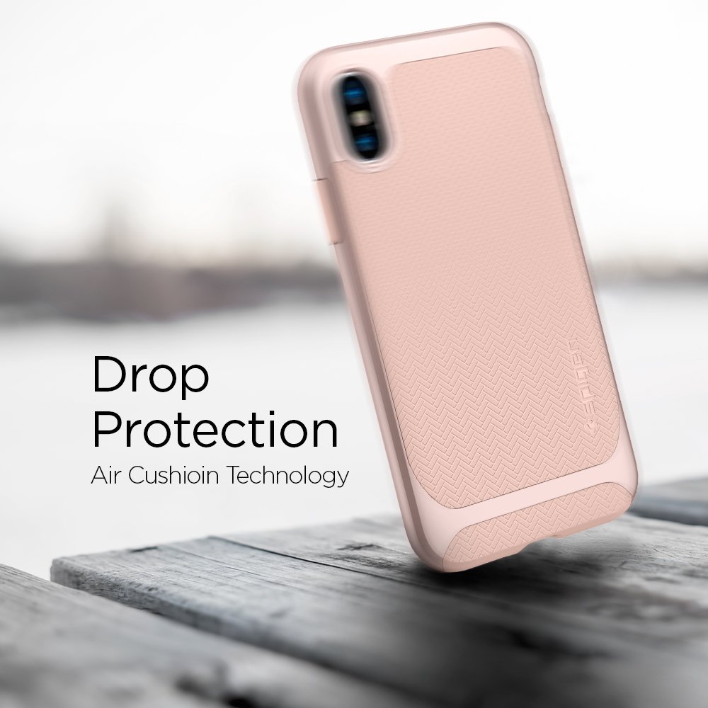 Spigen
Spigen Neo Hybrid Skal till Apple iPhone XS / X - Pale Dogwood