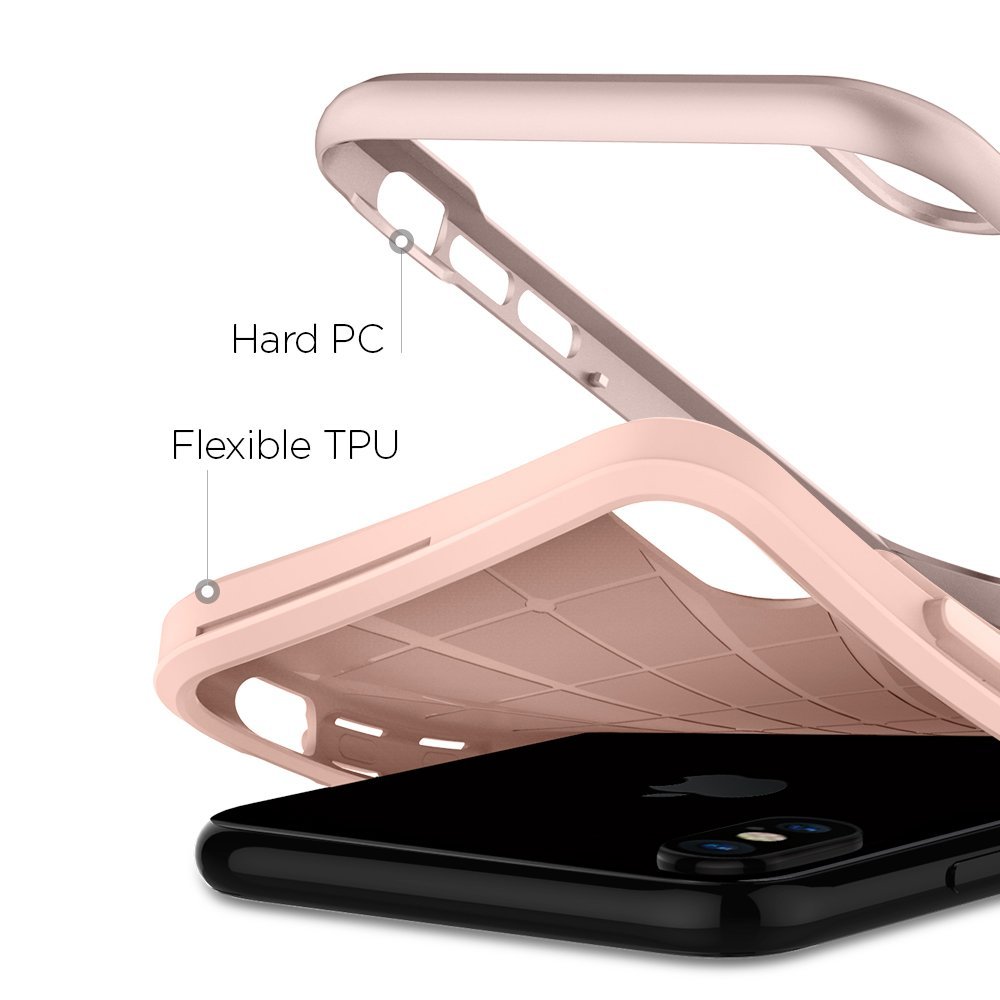 Spigen
Spigen Neo Hybrid Skal till Apple iPhone XS / X - Pale Dogwood