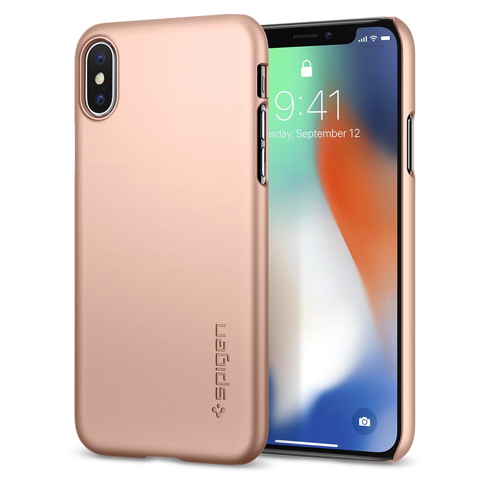 Spigen
Spigen Thin Fit Skal till iPhone XS / X - Blush Gold
