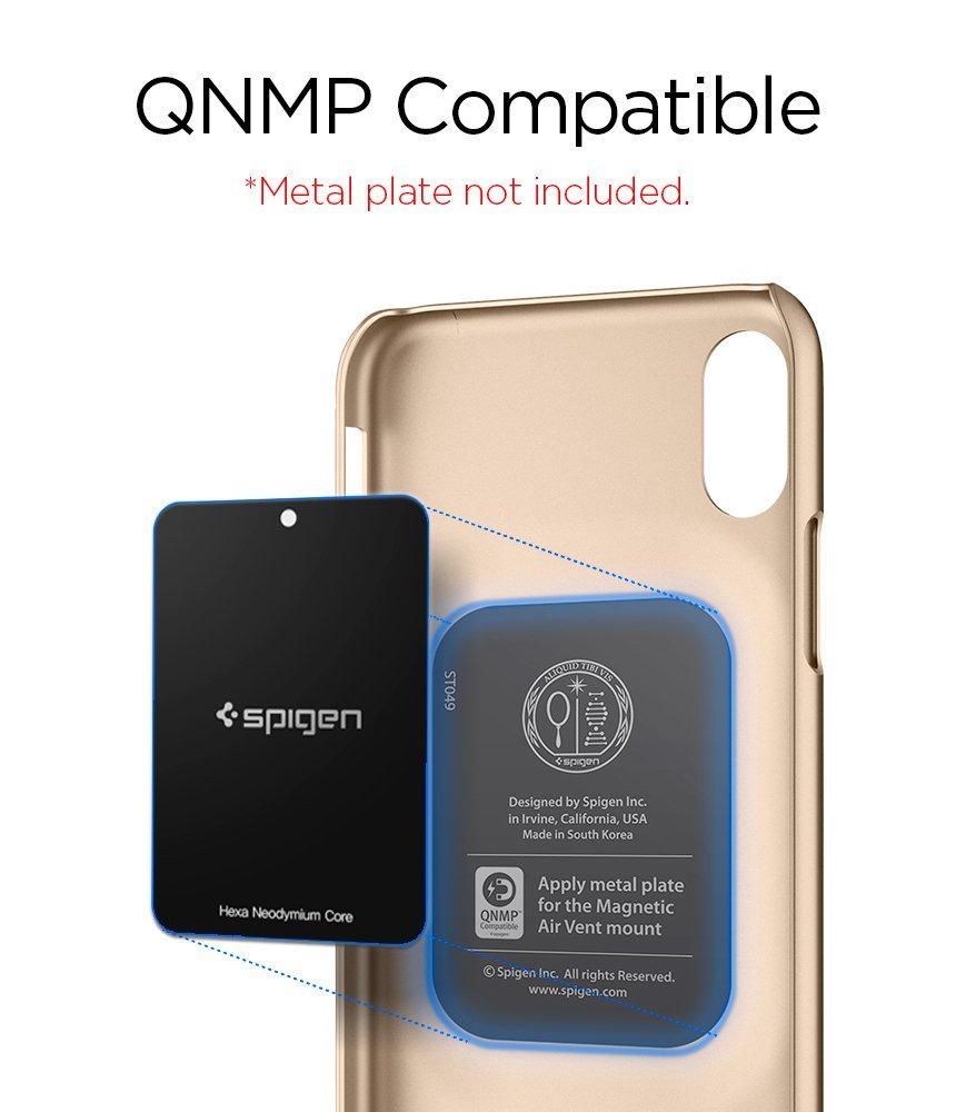 Spigen
Spigen Thin Fit Skal till iPhone XS / X - Gold