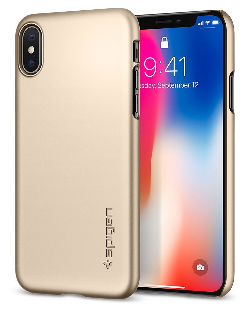 Spigen
Spigen Thin Fit Skal till iPhone XS / X - Gold