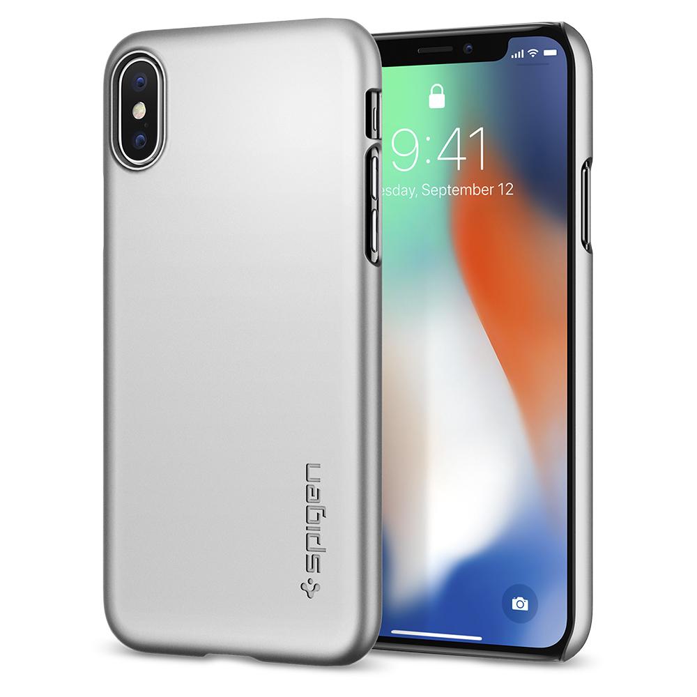 Spigen
Spigen Thin Fit Skal till iPhone XS / X - Silver