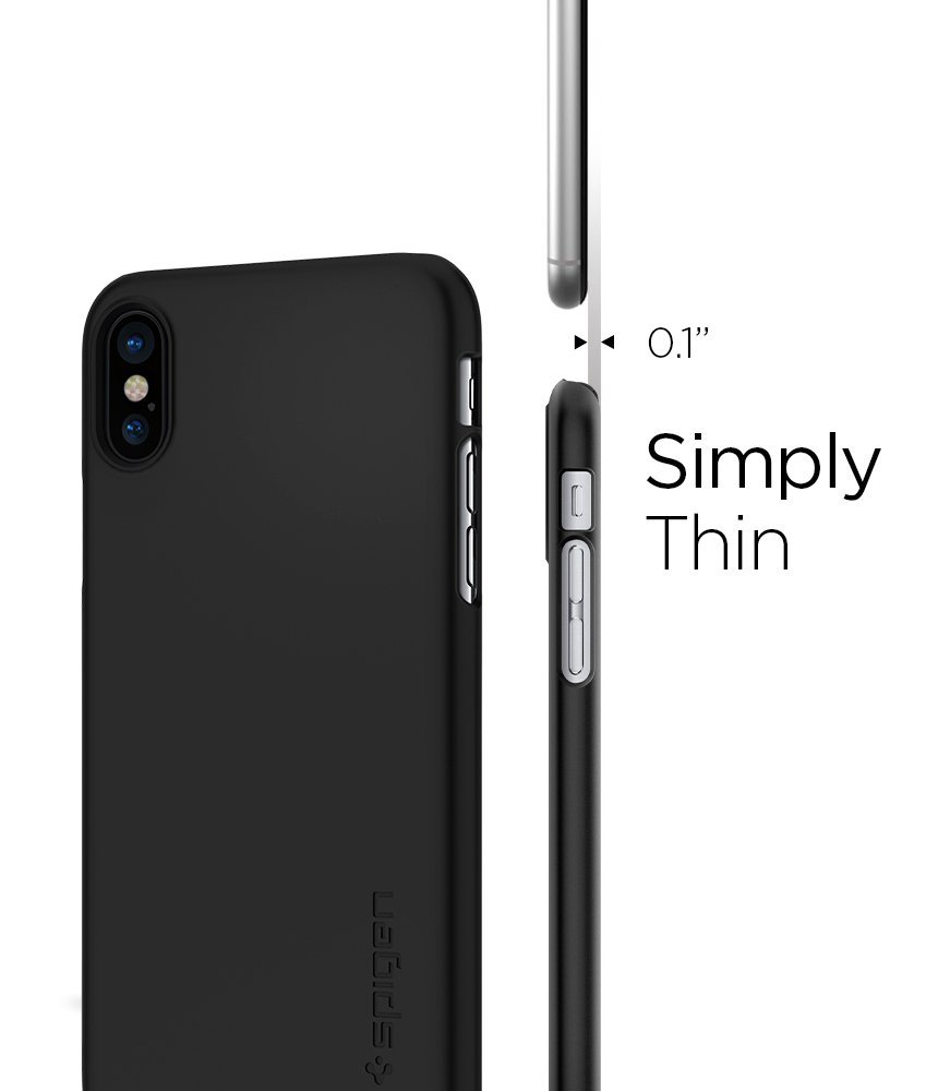Spigen
Spigen Thin Fit Skal till iPhone XS / X - Silver