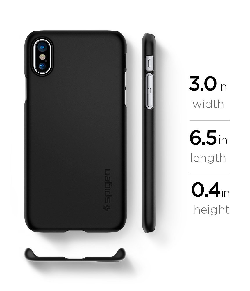 Spigen
Spigen Thin Fit Skal till iPhone XS / X - Silver