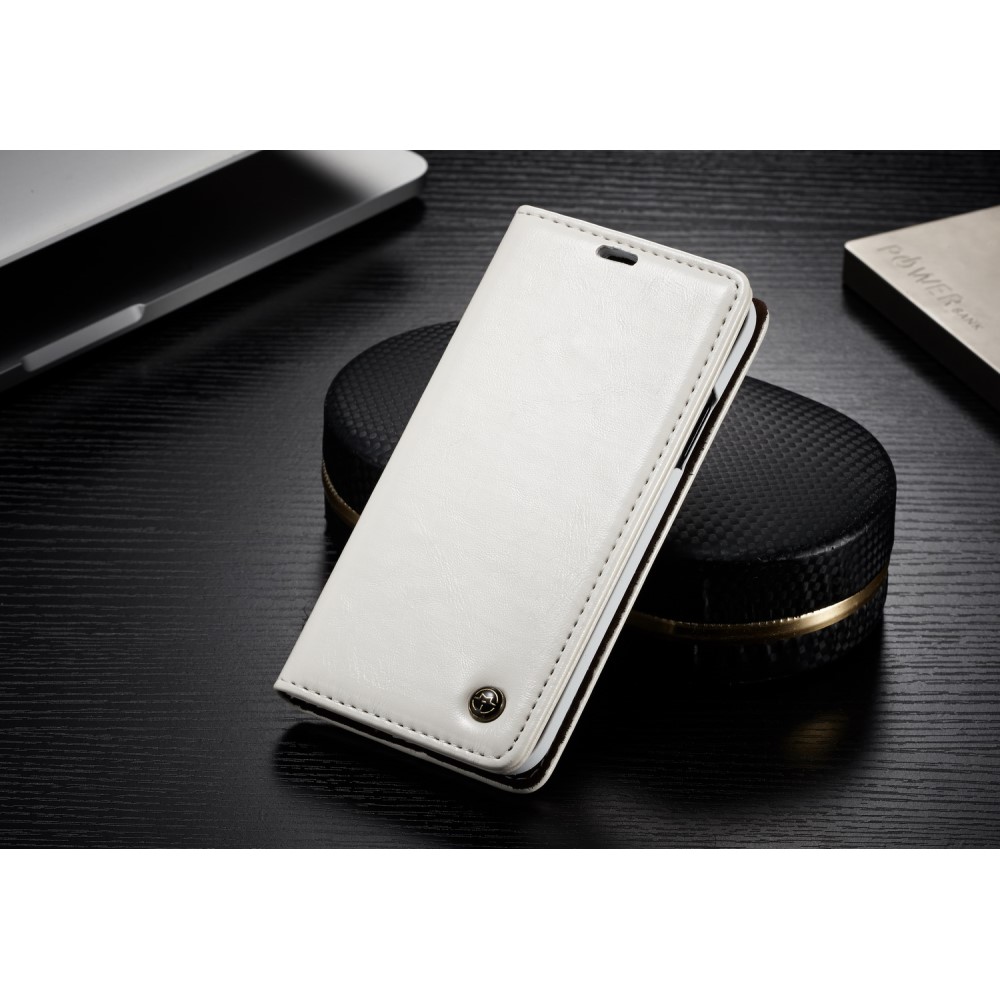 Caseme
Caseme Oil Wax Plånboksfodral till Apple iPhone XS / X - Vit