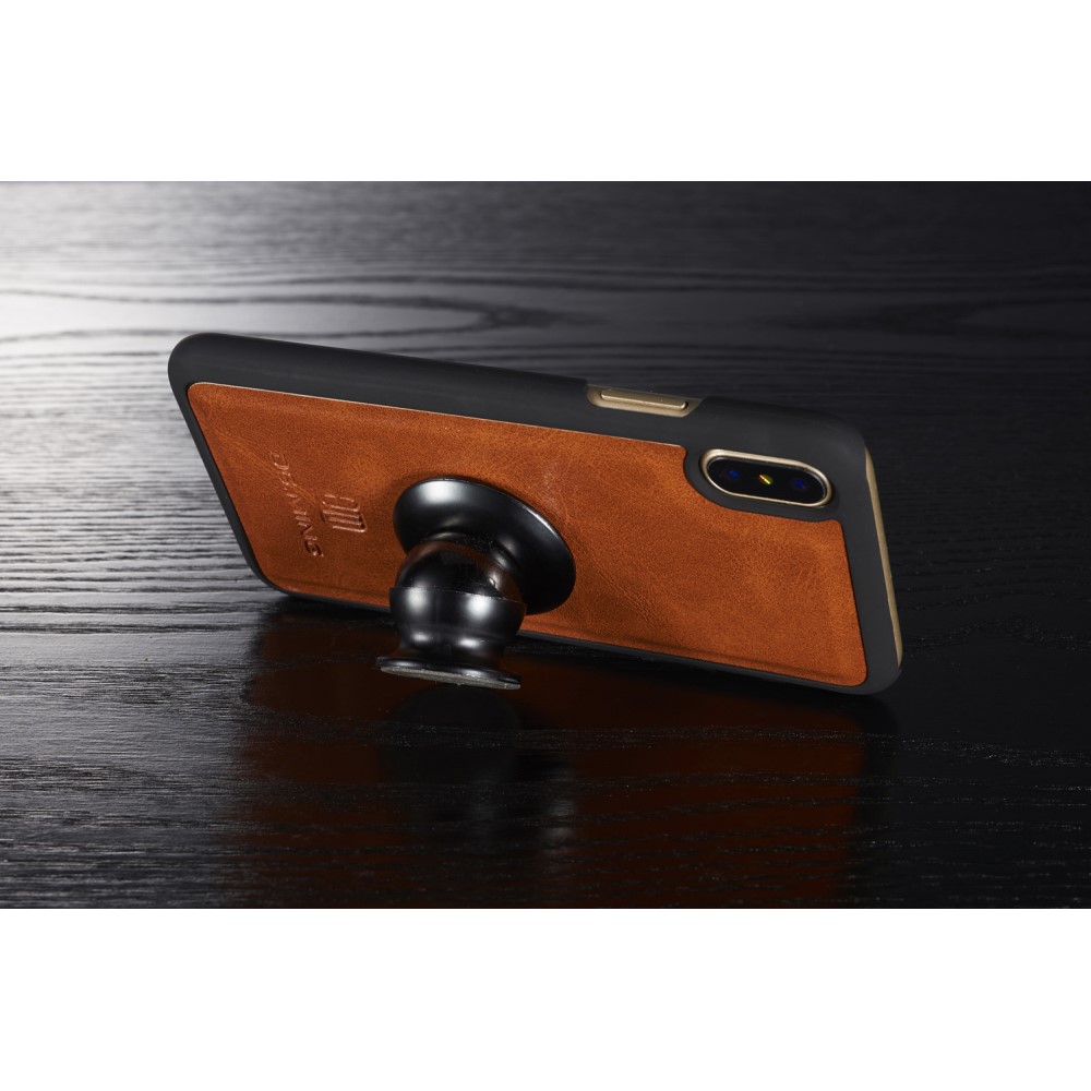 DG.MING
DG.MING Detachable Plånboksfodral till iPhone XS / X - Brun